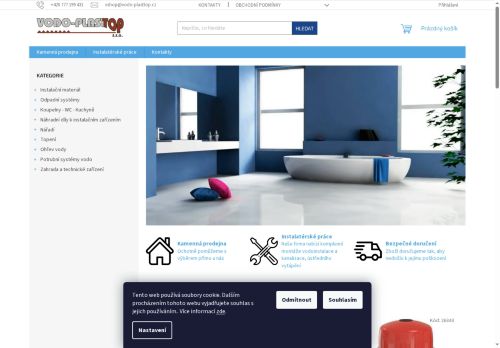 Zobrazit webové stránky Vodo-plasttop s.r.o.