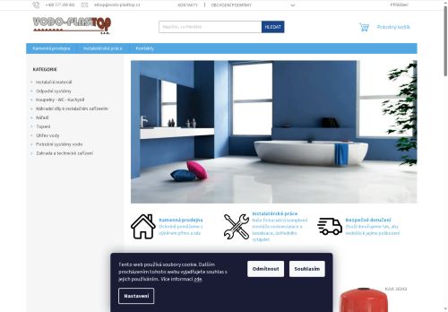 Zobrazit webové stránky Vodo-plasttop s.r.o.