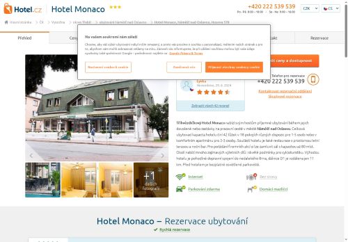 Zobrazit webové stránky Hotel Monaco