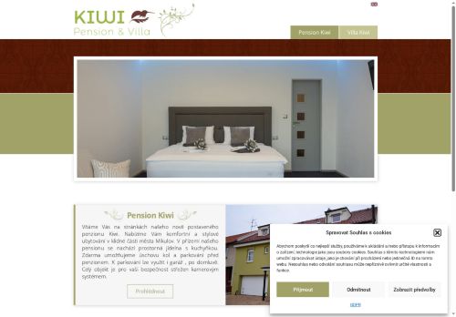Zobrazit webové stránky Pension Kiwi