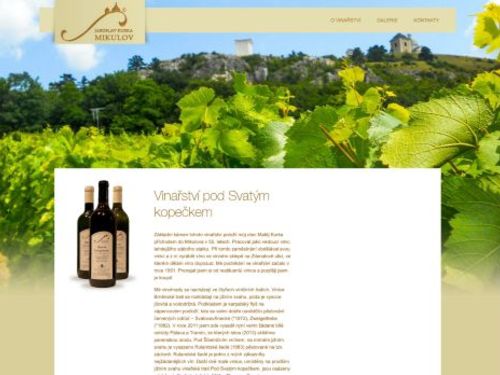 Vinařství pod Svatým kopečkem