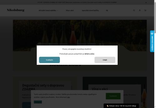 Zobrazit webové stránky Víno Nikolsburg