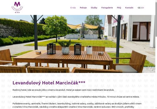 Zobrazit webové stránky Levandulový Hotel Marcinčák