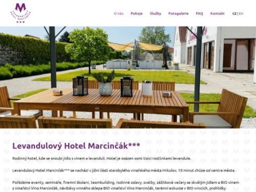 Levandulový Hotel Marcinčák