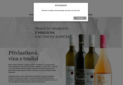 Zobrazit webové stránky WINBERG Mikulov, s.r.o.