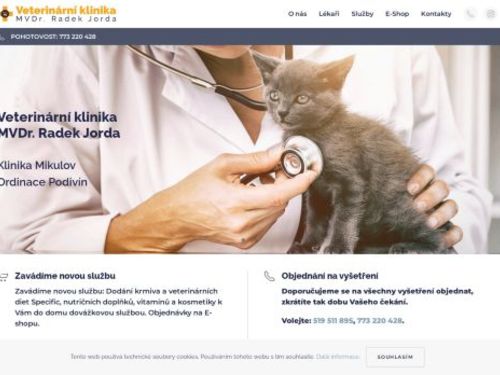 Veterinární klinika Mikulov - MVDr. Radek Jorda