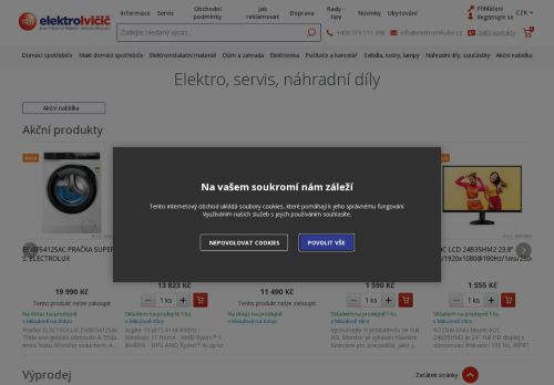 Zobrazit webové stránky Elektro Ivičič