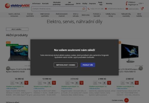 Zobrazit webové stránky Elektro Ivičič