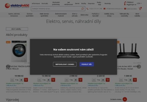 Zobrazit webové stránky Elektro Ivičič