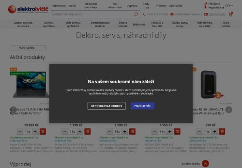 Zobrazit webové stránky Elektro Ivičič