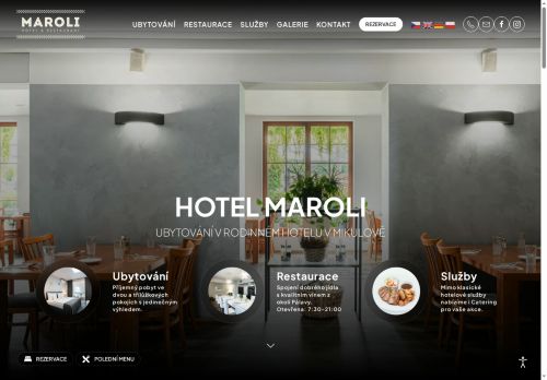 Zobrazit webové stránky Hotel Maroli