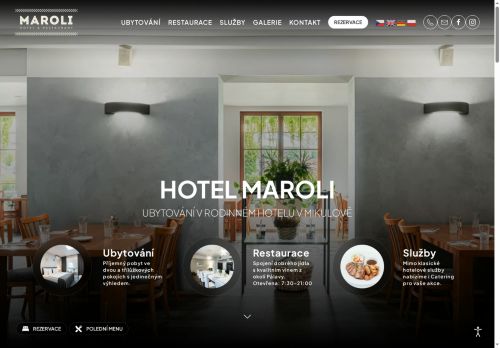 Zobrazit webové stránky Hotel Maroli