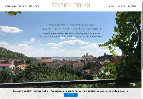 Zobrazit webové stránky Pension Crhan