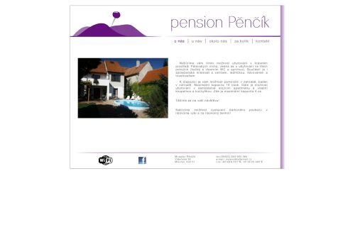 Zobrazit webové stránky Pension Pěnčík