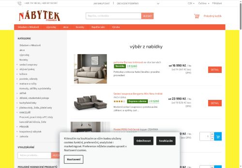 Zobrazit webové stránky Nábytek Pyramida