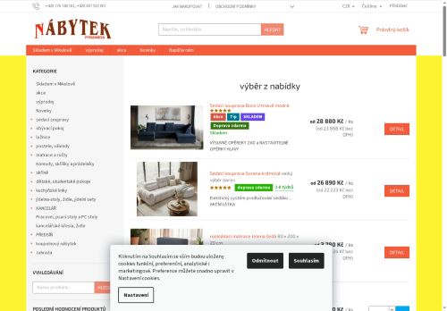 Zobrazit webové stránky Nábytek Pyramida