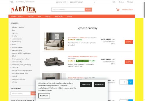 Zobrazit webové stránky Nábytek Pyramida