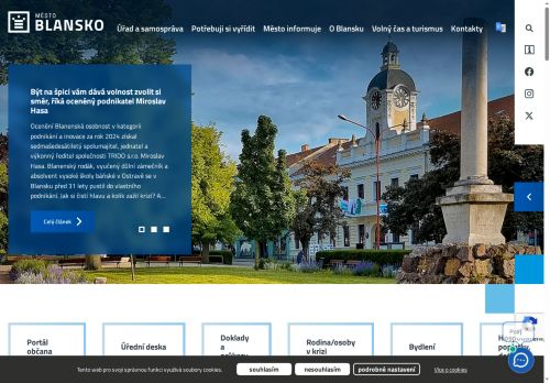 Zobrazit webové stránky Živnostenský úřad Blansko