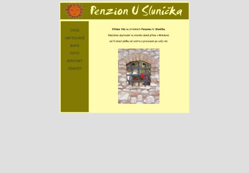 Zobrazit webové stránky Penzion U Sluníčka