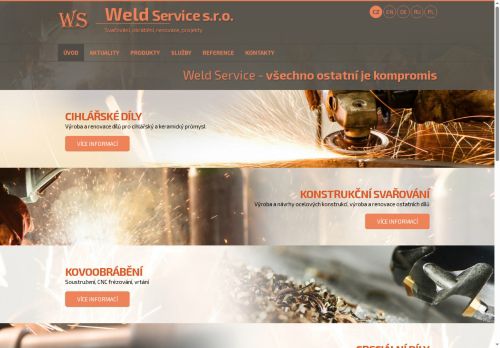 Weld Service s.r.o. nabízí práci na pozici Zámečník - svářeč - (m/ž) v obci Břasy