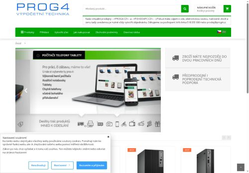 Zobrazit webové stránky PROG4 s.r.o.