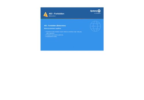 Webové stránky ALKONE BRANDS s.r.o., Bzenec