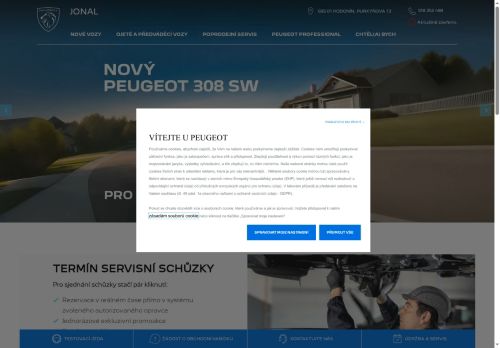 Zobrazit webové stránky Peugeot Jonal, spol. s.r.o.