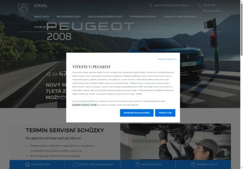 Zobrazit webové stránky Peugeot Jonal, spol. s.r.o.