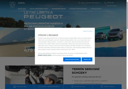 Zobrazit webové stránky Peugeot Jonal, spol. s.r.o.