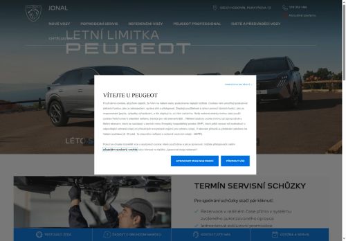 Zobrazit webové stránky Peugeot Jonal, spol. s.r.o.