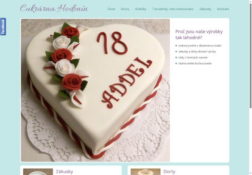 Zobrazit webové stránky Cukrárna Hodonín - Jiřina & Roman Měšťánkovi