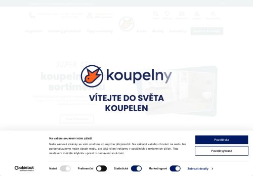 Zobrazit webové stránky Koupelny Ptáček