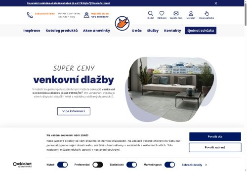 Zobrazit webové stránky Koupelny Ptáček