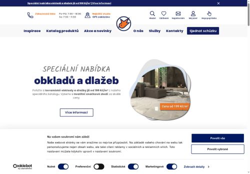 Zobrazit webové stránky Koupelny Ptáček
