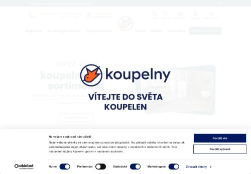 Zobrazit webové stránky Koupelny Ptáček