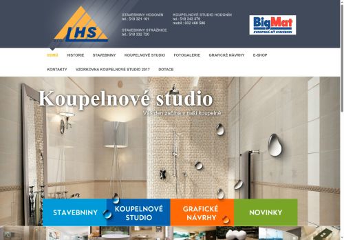 Zobrazit webové stránky LHS - koupelnové studio
