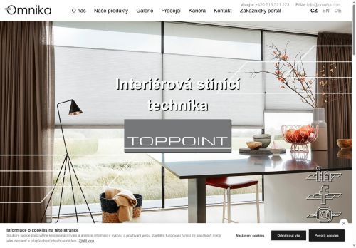 Zobrazit webové stránky Omnika