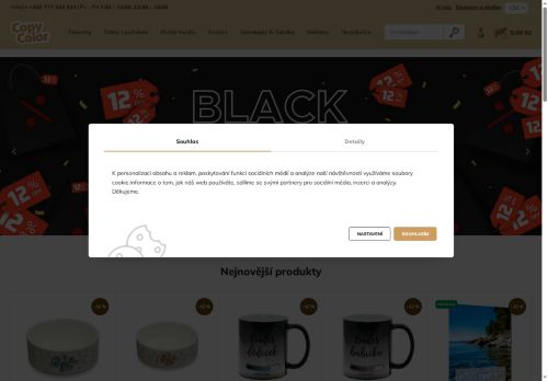 Zobrazit webové stránky Copy Color