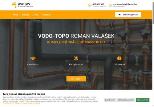 Zobrazit webové stránky VODO-TOPO Roman Valášek