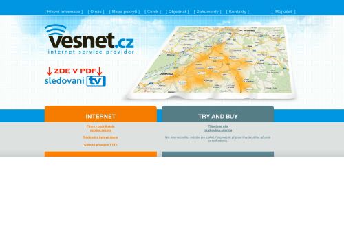 Zobrazit webové stránky Vesnet.cz
