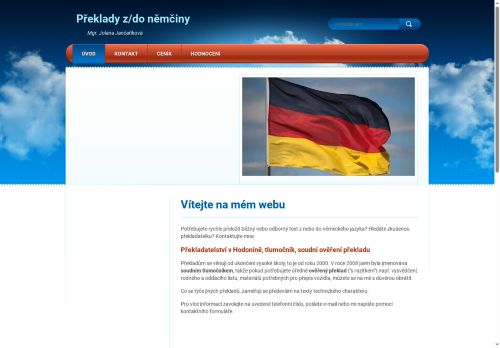 Zobrazit webové stránky Mgr. Jolana Jančaříková