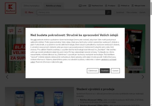 Zobrazit webové stránky Kaufland Veselí nad Moravou