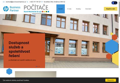 Zobrazit webové stránky Počítače - Karel Macháček & syn