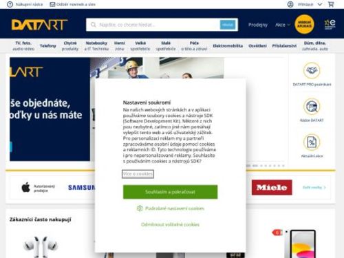 DATART - prodejna Kolín
