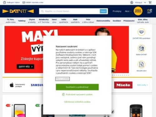 DATART - prodejna Kolín