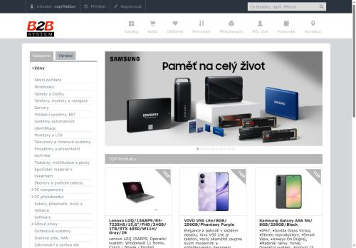 Zobrazit webové stránky B2B System, s.r.o.
