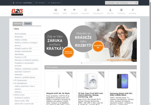 Zobrazit webové stránky B2B System, s.r.o.