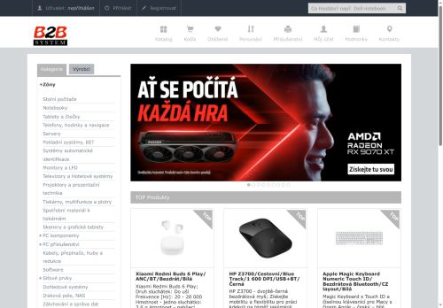 Zobrazit webové stránky B2B System, s.r.o.