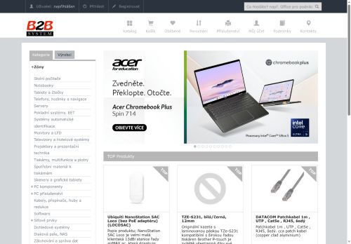Zobrazit webové stránky B2B System, s.r.o.
