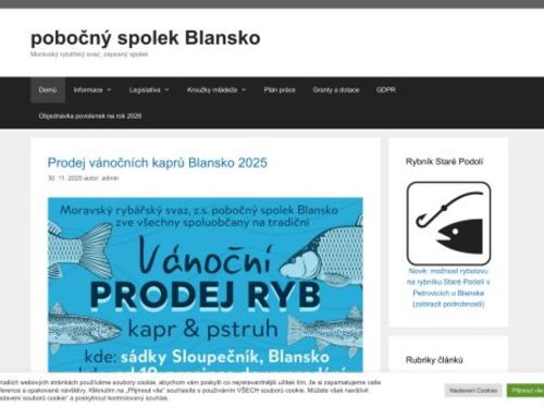 Moravský rybářský svaz, MO, Blansko